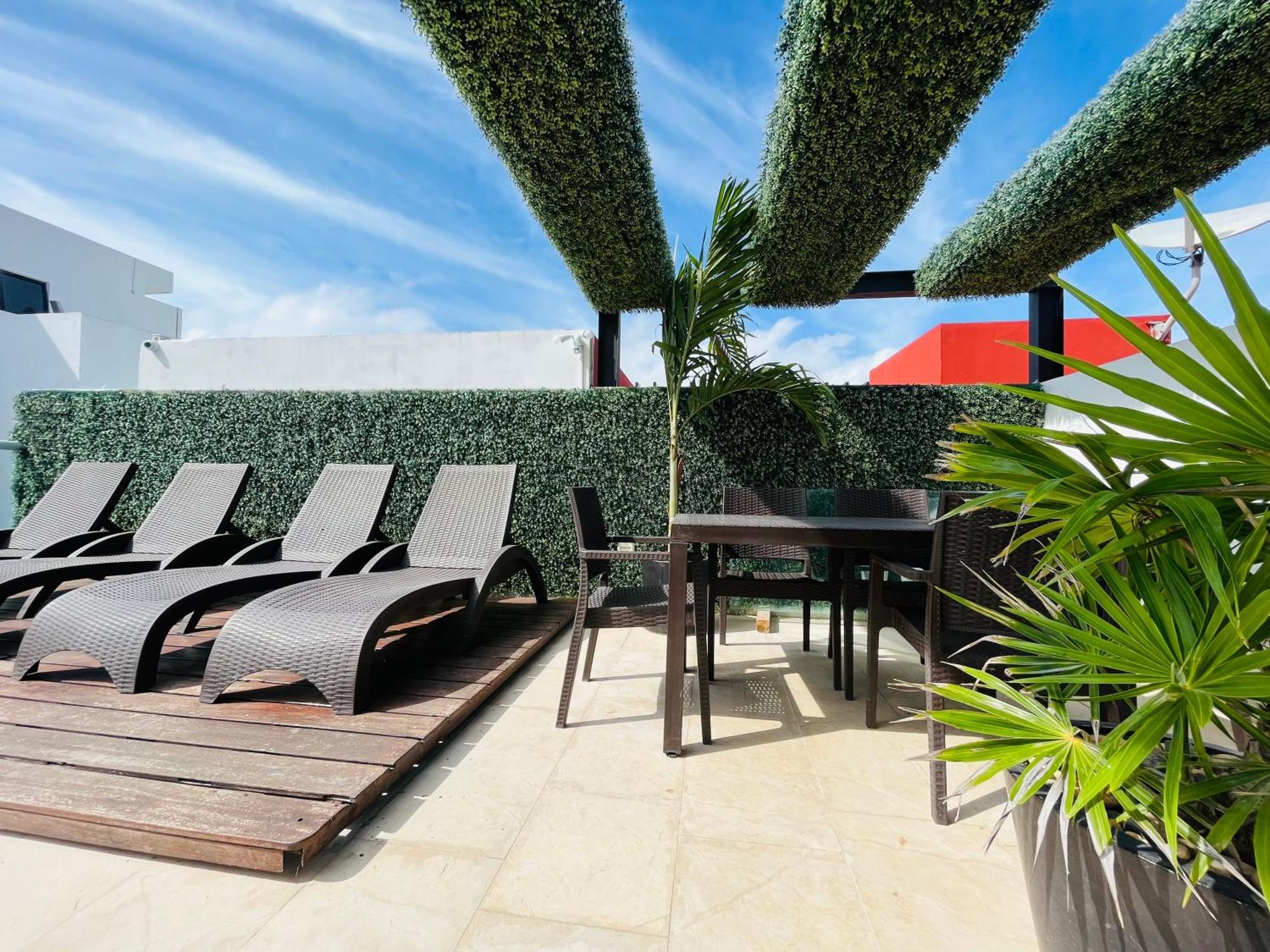 Апартаменты Luxury 5Th Avenue Menesse 32 Плая-дель-Кармен Экстерьер фото